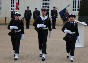 CEREMONIE DU FANION A LA PMM “CAPITAINE DE CORVETTE DETROYAT”DE TOURS