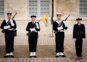 REMISE DU FANION A LA PMM “AMIRAL ANDRE STORELLI” DE VENDOME