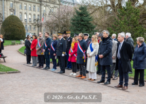 CEREMONIE D’HOMMAGE AUX VICTIMES DU TERRORISME A STRASBOURG
