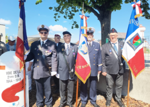 INAUGURATION D’UNE BORNE DE LA LIBERTE A BISCHWILLER