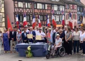 COLMAR DEVIENT VILLE MARRAINE DU BRF JACQUES STOSSKOPF